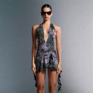 IRISIA DRESS - GREEN : ANIMAL INSTINCT - S / GREEN